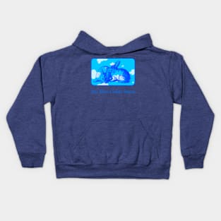 “Day Time Cuddle Bunny” Cuddling Bunnies Kids Hoodie